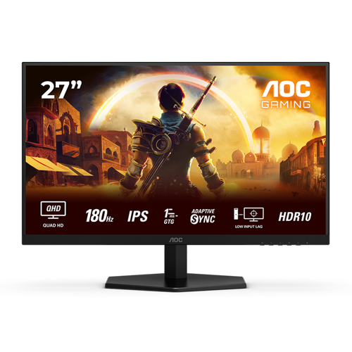 Q27G42XE 27" 180Hz 1ms HDMI DP AdaptiveSync HDR10 QHD Fast IPS Gaming Monitör