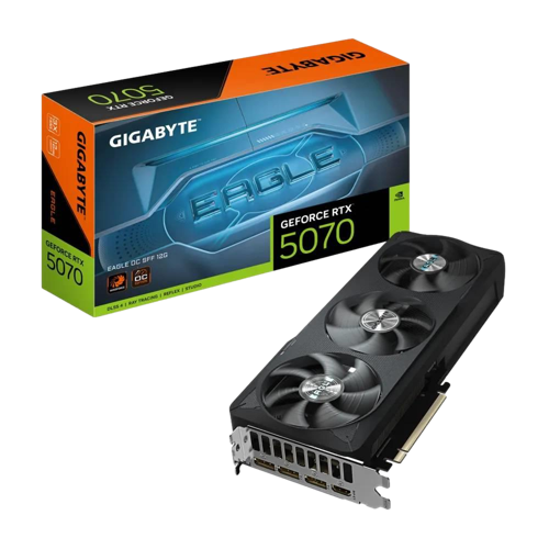 GIGABYTE GeForce RTX 5070 EAGLE OC SFF 12G GDDR7 DLSS 4 192 Bit Ekran Kartı