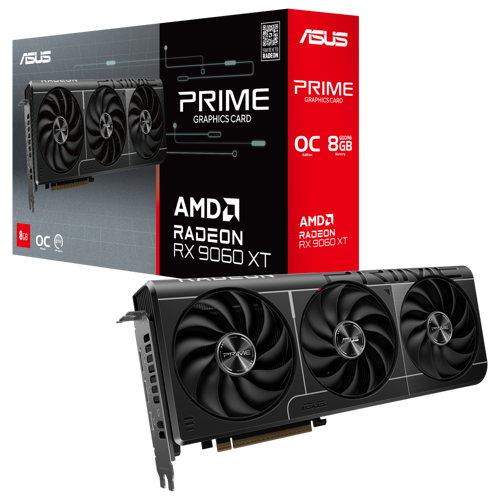 Prime Radeon RX 9060 XT OC Edition 8GB GDDR6 128 Bit Ekran Kartı