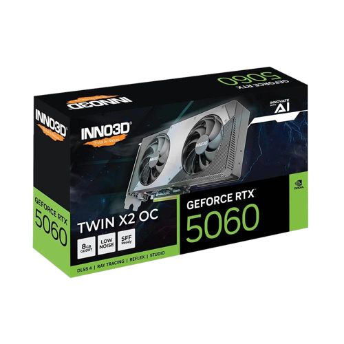 GeForce RTX 5060 TWIN X2 OC 8GB GDDR7 128bit DLSS 4 Ekran Kartı