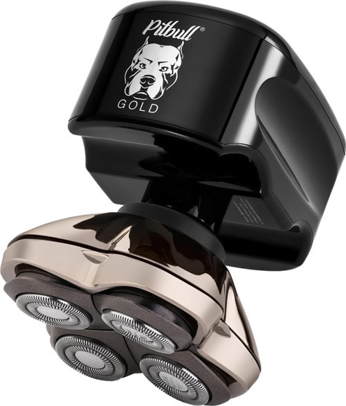 Pitbull Gold Pro GX5 - Baş ve yüz tıraş makinesi - Kablosuz, ıslak ve kuru tıraş, su geçirmez, seyahat dostu - Forte Pro bıçak