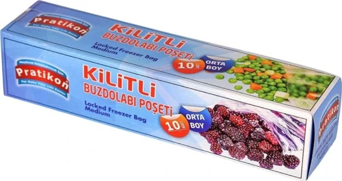 AKLLI85 Kilitli Buzdolabı Poşeti Orta HMNGO87879