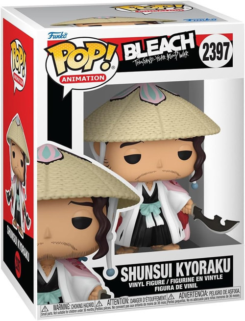 Pop! Animasyon: Bleach Bin Yıl Kan Savaşı - Shunsui Kyoraku - Koleksiyonluk Vinil Figür - Hedi