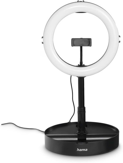 Led Halka Lamba, Tripodlu, Cep Telefonu Katlanabilir (10,2 Inç Halka Lamba, 26,5 Cm Çap, Masa T
