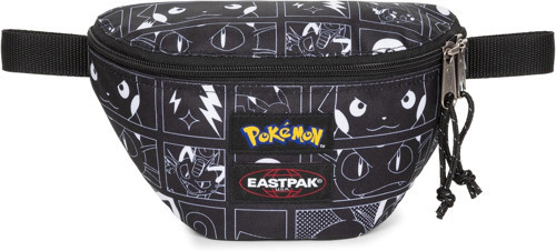 Springer Unisex Yetişkin Bel Çantası Pokemon Black Standart