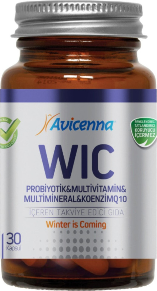 Wic Multivitamin Probiyotik Mineral 30 Kapsül