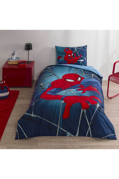 Lisanslı Spiderman Rise Tek Kişilik Pamuk Nevresim Takımı