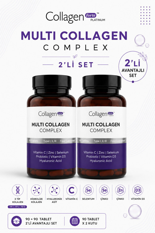 Multi Kolajen Komplex, Probiyotik & Multivitamin