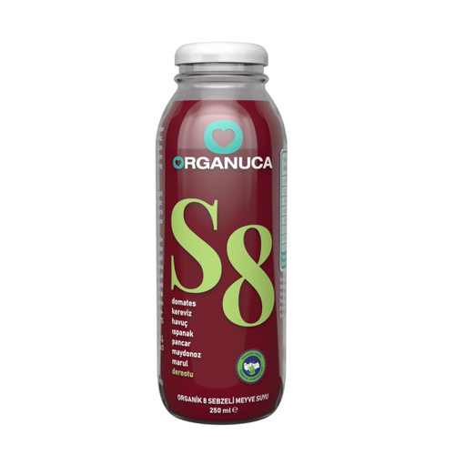 Organik S8 Meyve & Sebze Suyu 250ml
