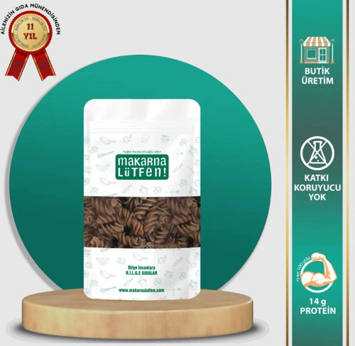 Karışık Sebzeli Tam Buğday Makarna 200gr