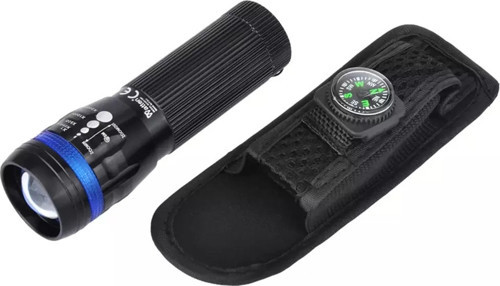 Uzun Menzilli Süper Zoomlu Pilli LED El Feneri Güçlü Işık Performansı WT-060