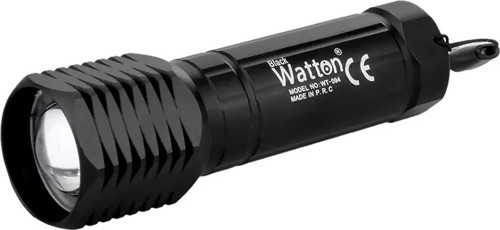 Mini Profesyonel Zoomlu LED El Feneri Şarjlı Güçlü Işık Yüksek Performans WT-094