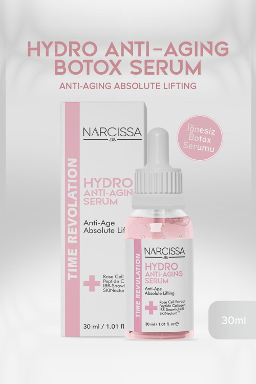 Anti-Aging Botox Etkili Serum - Dolgunlaştırıcı Ve Sıkılaştırıcı İğnesiz Botox Serumu 30 Ml