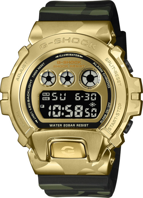 Dijital 6900 Serisi 49.7 mm Quartz Saat GM-6900CMG-3DR