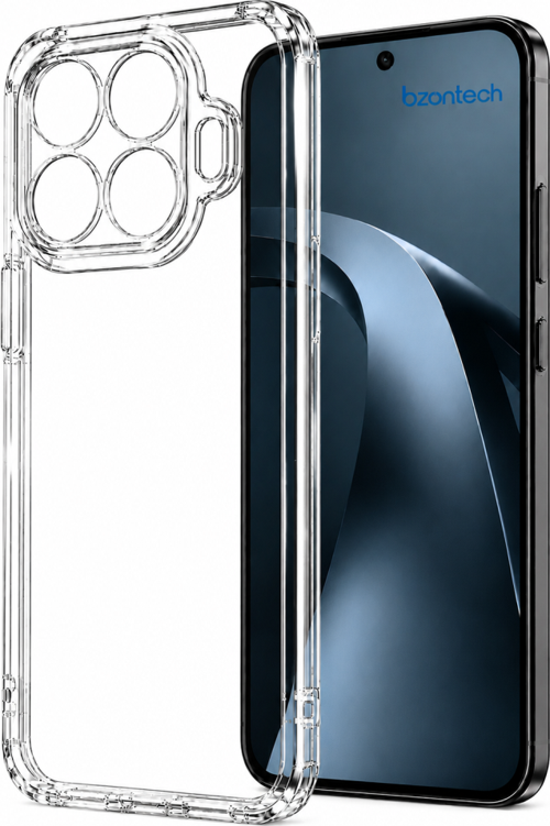 Xiaomi 17T Uyumlu Kılıf Şeffaf Kamera Korumalı 3D