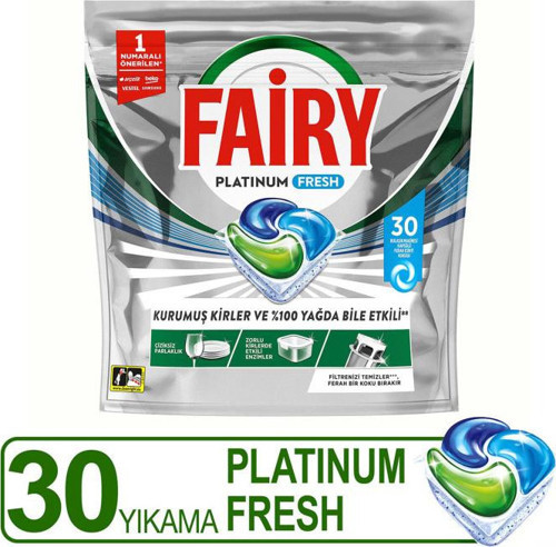 Platinum Fresh Bulaşık Makinesi Kapsülü 30 Yıkama