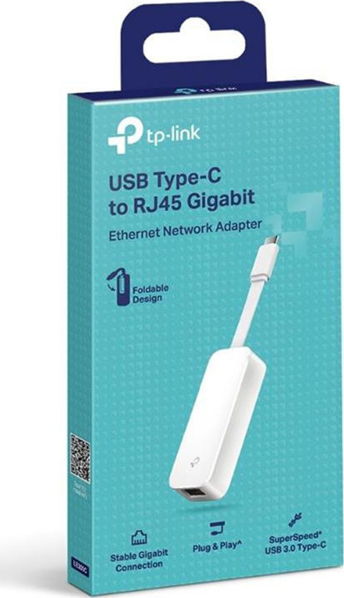TP-LINK UE300C USB 3.0 TYPE-C TO GIGABIT ETHERNET AĞ ADAPTORU