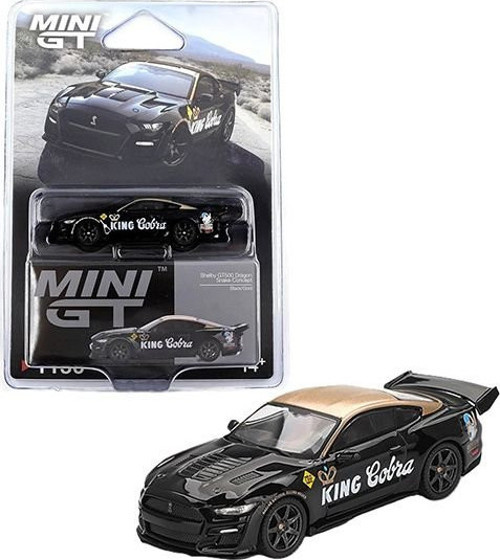 1/64 Shelby GT500 Dragon Snake Concept Black/Gold MGT01130-BL