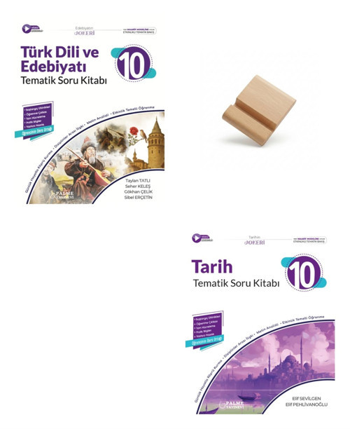 Palme 10. Sınıf 2027 Maarif Edebiyat ve Tarih Tematik Soru Bankası + Telefon Standı