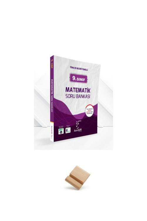 Karekök 9. Sınıf 2027 Maarif Matematik Soru Bankası + Telefon Standı