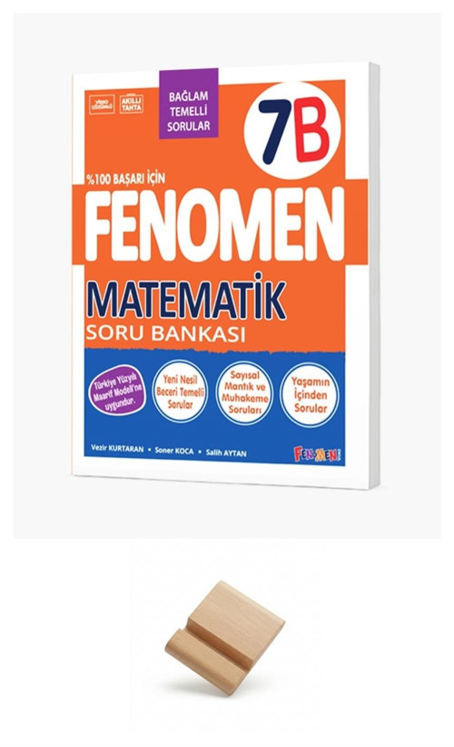 Fenomen 7. Sınıf Maarif 7B Serisi Matematik Soru Bankası + Telefon Standı