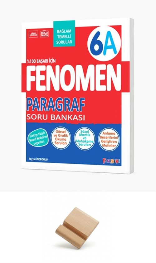 Fenomen 6. Sınıf Maarif 6A Paragraf Soru Bankası + Telefon Standı
