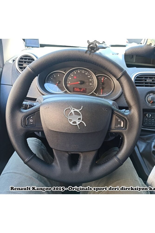 Kangoo 2015 Araca Özel Direksiyon Kılıfı (noktalı Düz)