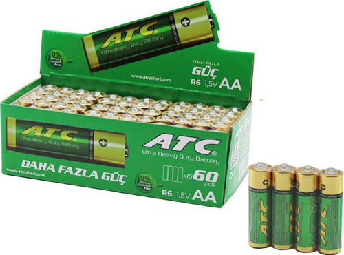 Atc R06 Kalem Pil 1.5V 60 Adet Aa
