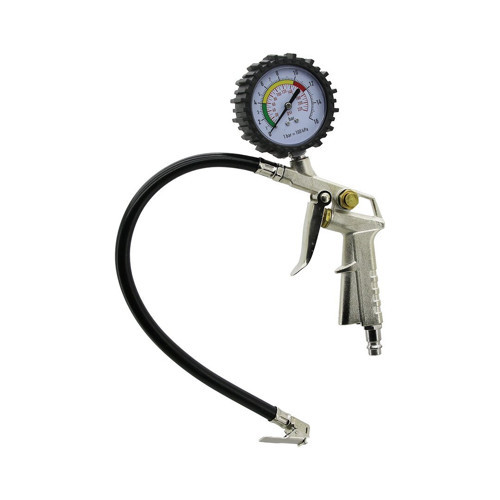 Dmax DMX-4115 Tabancası 1/4 Rekor 12 BAR Basınçlı Saatli Hava Ölçme Lastik Şişirme