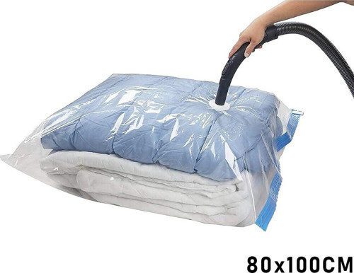 ONTON-353100 Vakumlu Poşet Hurç Storage Bags 80x100cm %75 Yer Tasarrufu