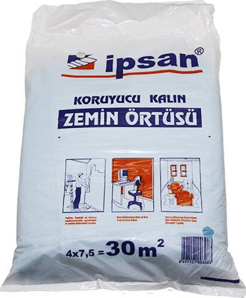 30-M2 Zemin Örtüsü 4x7.5mt Kalın