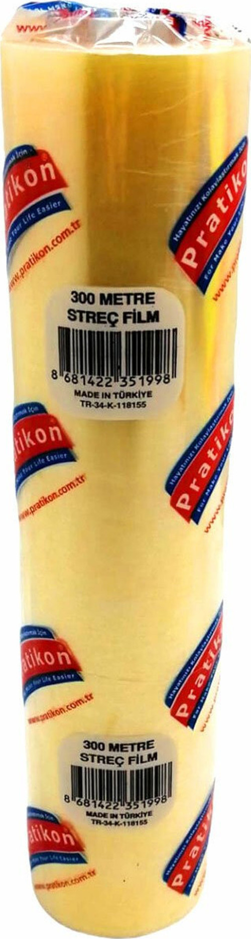 PR-8245 PVC Streç Film Dökme 30cm X 300mt Gıda