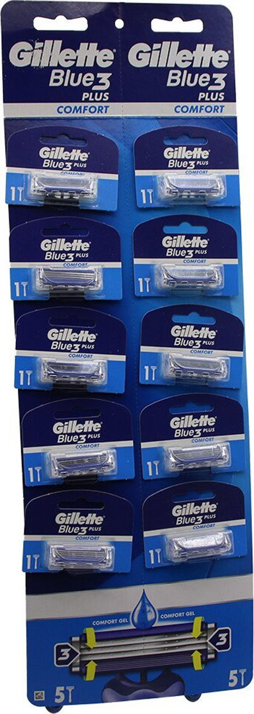 BLUE3 Saplı Jilet Kartelalı 10 Adet