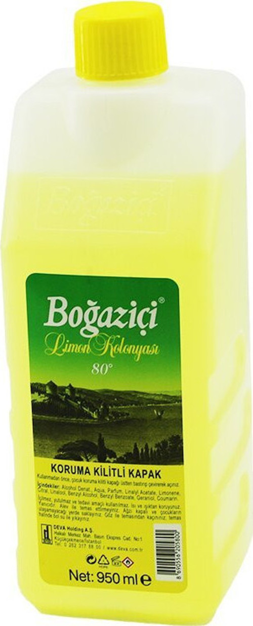 Boğaziçi Limon Kolonya Bidon 950ml
