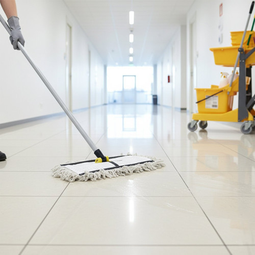 Wermop WM-923 Nemli Mop Yedek 60cm Süper Emici Dayanıklı İpli Paspas
