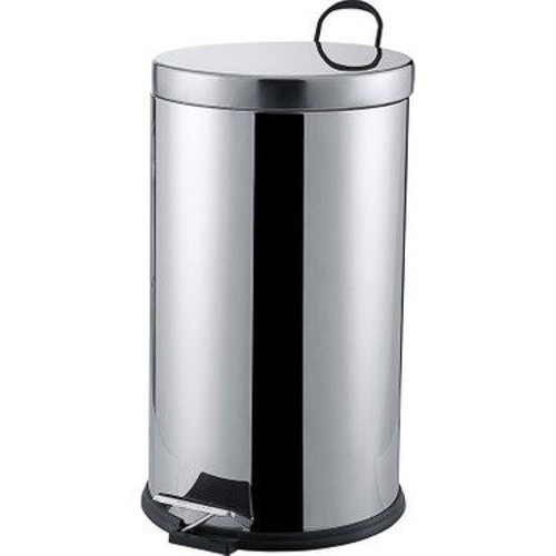 ONTON-553538 Beray BRY-0346 Çöp Kovası 16lt Y: 42.5cm Çap: 24.5cm BRKT-922500 Pedallı Krom Metal