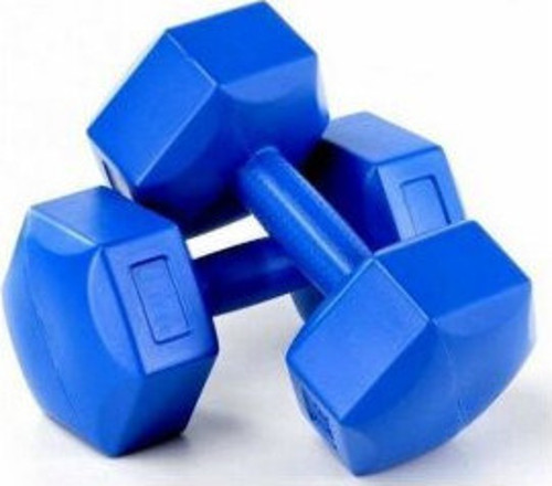 Mrt Spor Plastik Köşeli Dambıl 4kg 2 Adet