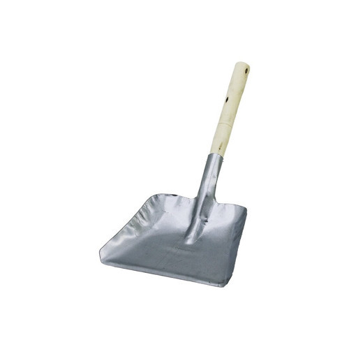 KRT-1063 Soba Kürek Geniş 22x20cm Ahşap Saplı 33.5cm Büyük Renkli Metal