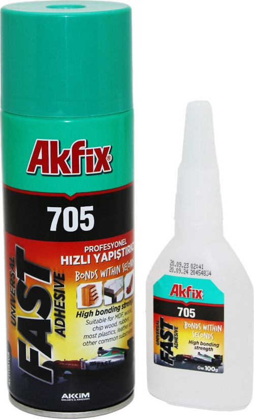 AK-3008 GA-065 Hızlı Yapıştırıcı 400ml+100gr Brüt
