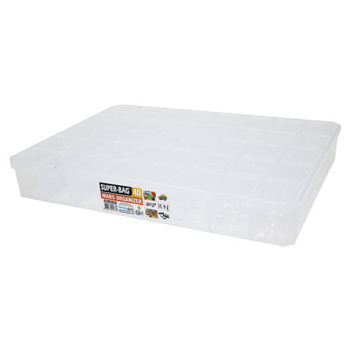 Super-Bag ASR-5077 Şeffaf Organizer Box Mars 40 Bölmeli