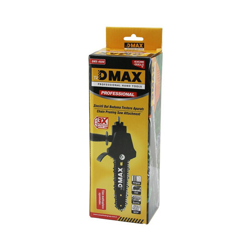 Dmax DMX-4688 Budama ve Dal Kesme Testere Aparatı Zincirli Matkapa Tak Kullan Tüm Matkaplara Uyumlu
