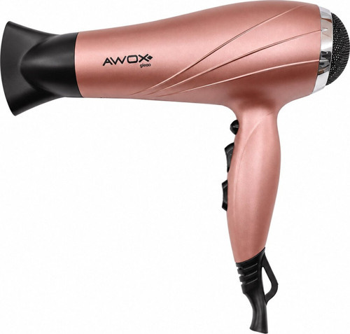 Awox Gleao Saç Kurutma ve Fön Makinesi 1700-2000W 2 Kademe Fan 3 Kademe Sıcaklık Rose-Gold