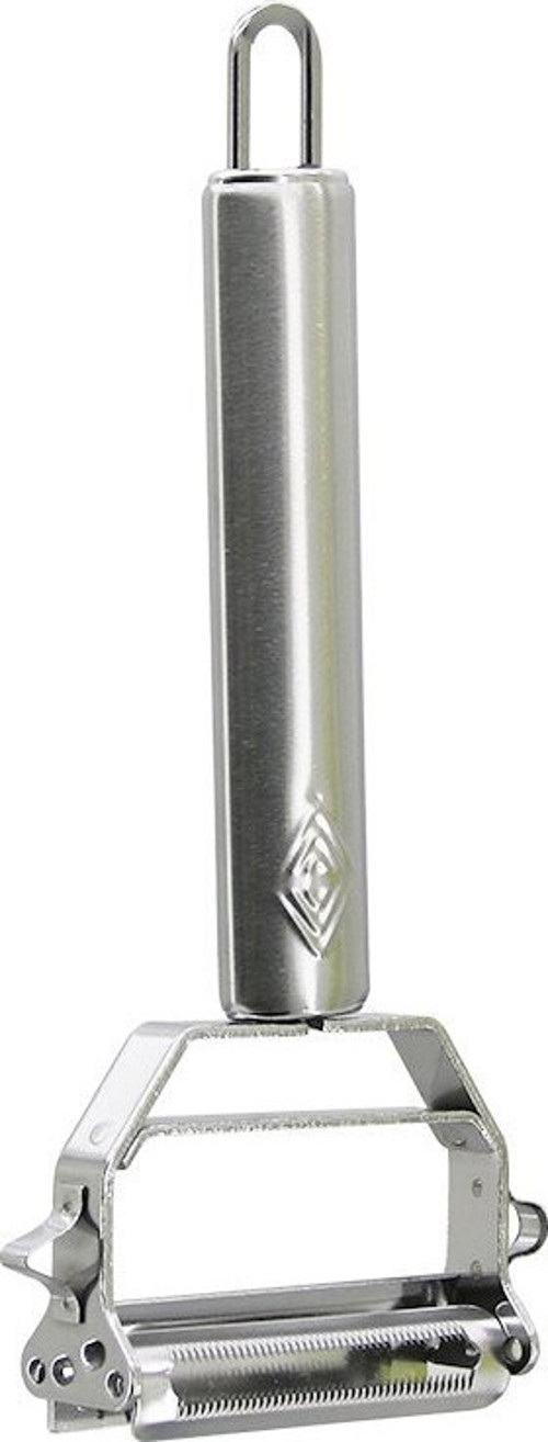 İ22-124 Soyacak Metal Çift Başlı Metal Saplı Turbo Julyen