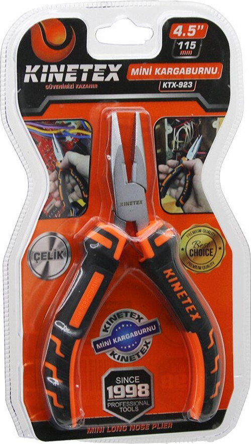 Knitex Kinetex KTX-923 Kargaburnu 115mm 4.5" Mini Çelik Yaylı Vakumlu