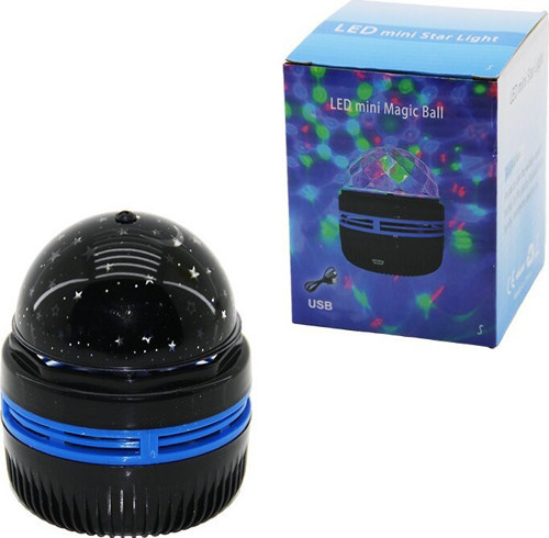 LED Mini Star Light DP-458 Gece Lambası Pilli Usbli Gün Işık Renkli Işık Manuel Dönerli