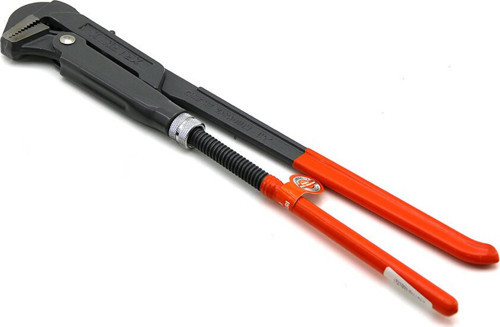 Knitex Kinetex KTX-023 Maşalı Çelik Boru Anahtarı 1.5" Parmak Kaymaz Kılıflı Sap