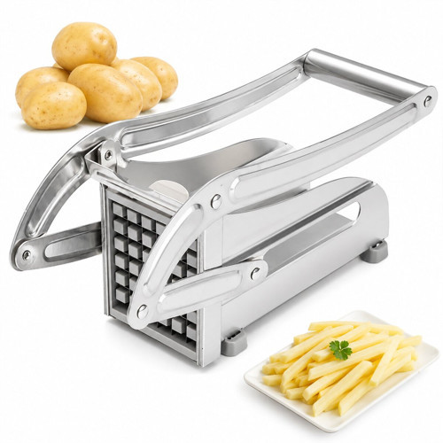 İ22-459 Patato-Chıpper Patates ve Sebze Dilimleme Makinesi Manuel Komple Metal Üstten Kollu