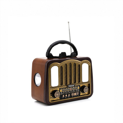 Yuegan Platoon PL-4702 Fm Radyo Speaker MP3 USB Şarjlı İbreli Nostalji Bluetooth Tf Player