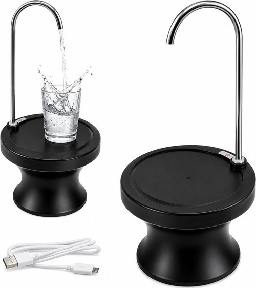 NRX-4337 Damacana Su Pompası ve Stand 360° Başlık Otomatik USB Şarjlı