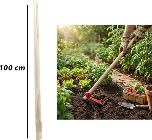 KRT-1127 ÇS-0090 Ahşap Çapa Sapı 100cm